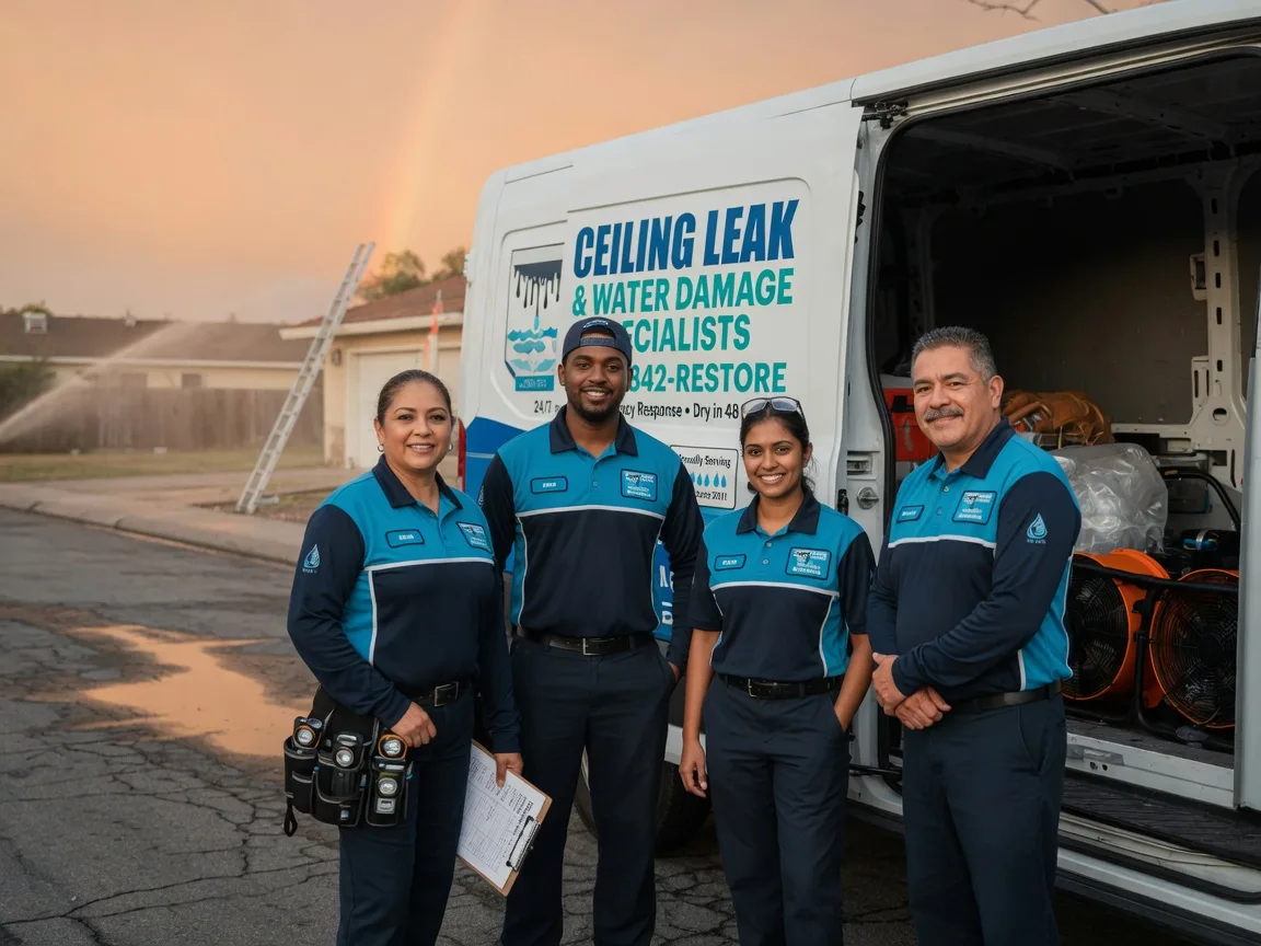 Ceiling Leak Cleanup company in Wendel, PA